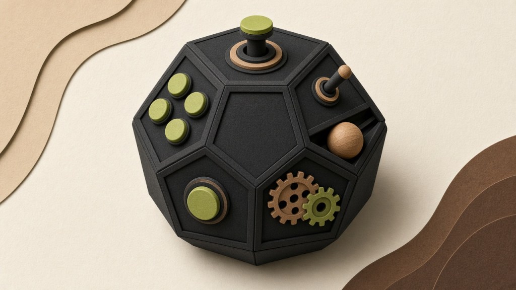 Fidget dodecagon (12-sided)