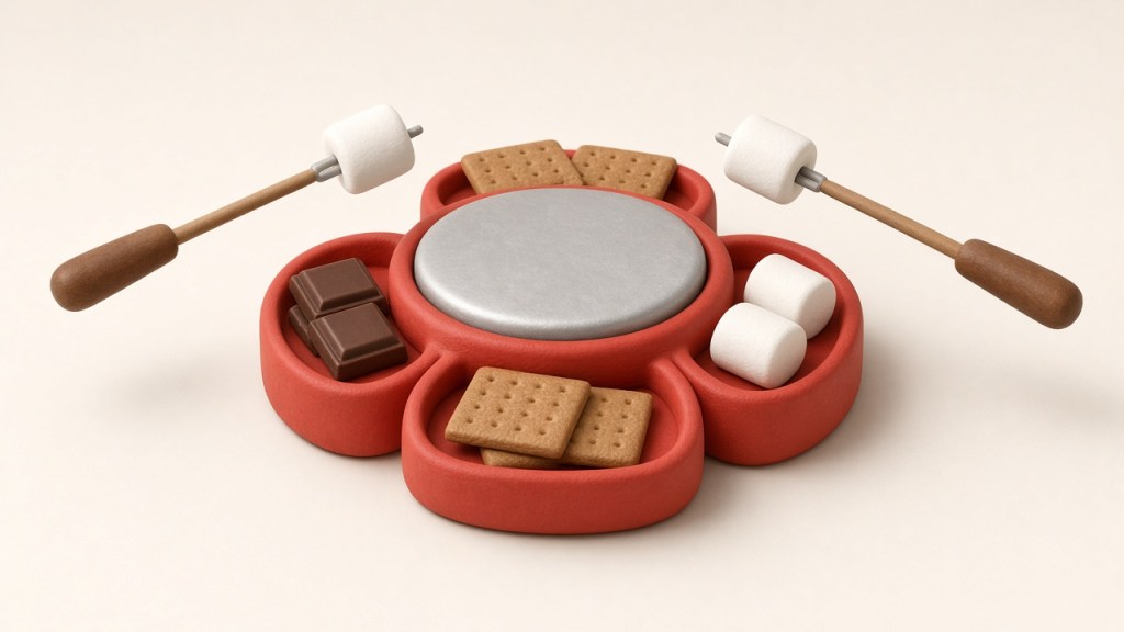 Nostalgia tabletop electric s’mores maker