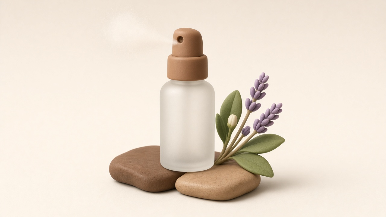 Illustration of Poo-Pourri pocket toilet spray