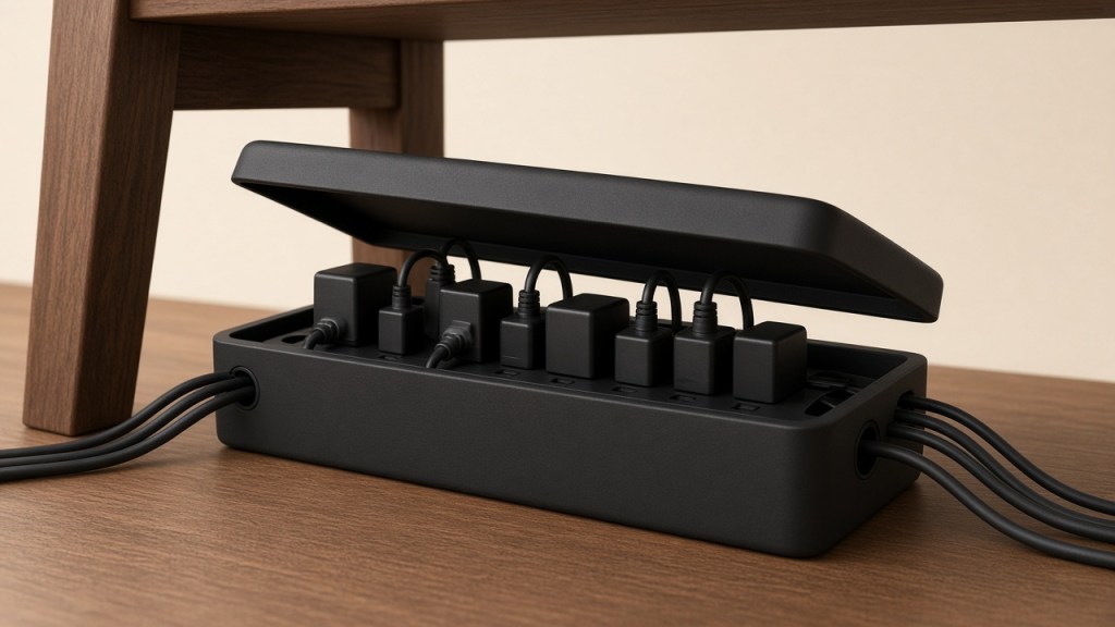 YECAYE cable management box&nbsp;(2-pack)